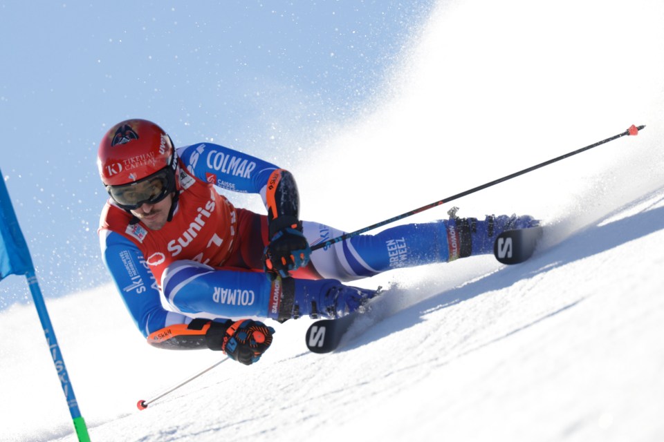 Muffat-Jeandet was competing in Adelboden, Switzerland