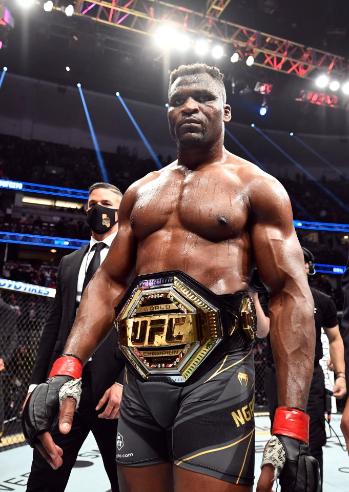 Ngannou is a free agent after failing to agree a new contract with the UFC