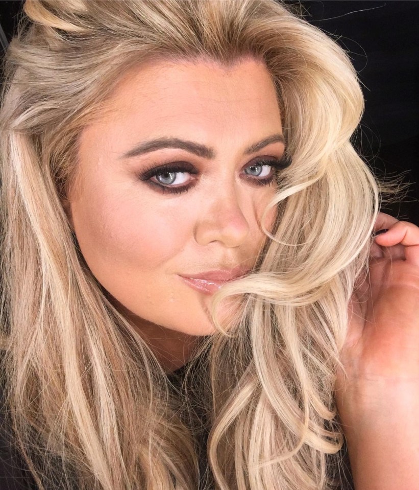 Gemma Collin showed off her glamourous makeover