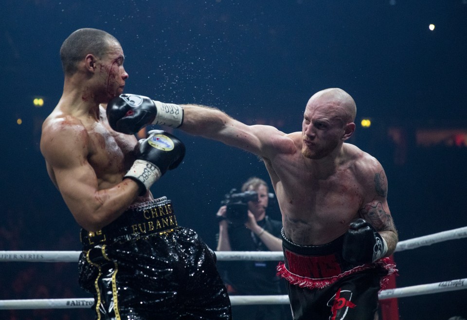 Chris Eubank Jr was beaten by George Groves in 2018