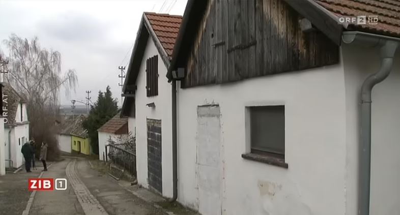 Cops stormed a property in the Austrian village of Obritz