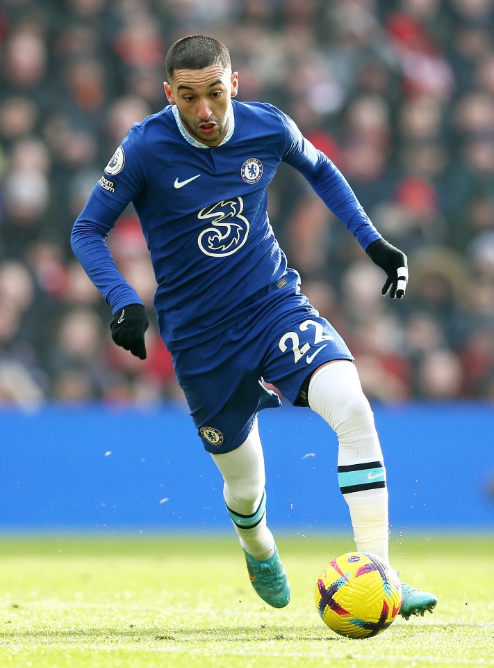 Everton are keen on Chelsea's Ziyech