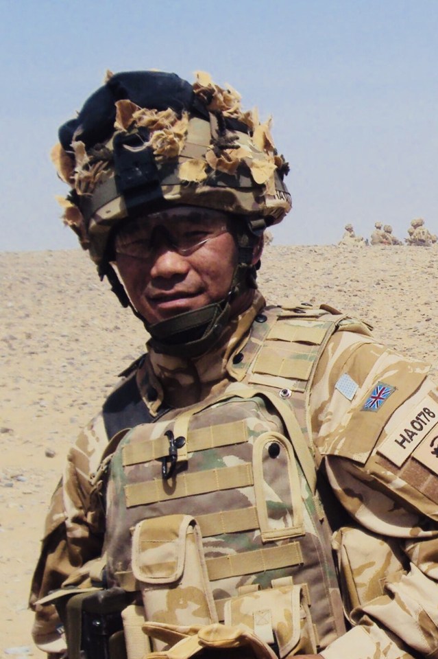 Hari had both legs blown off above the knee when he was a soldier in Afghanistan