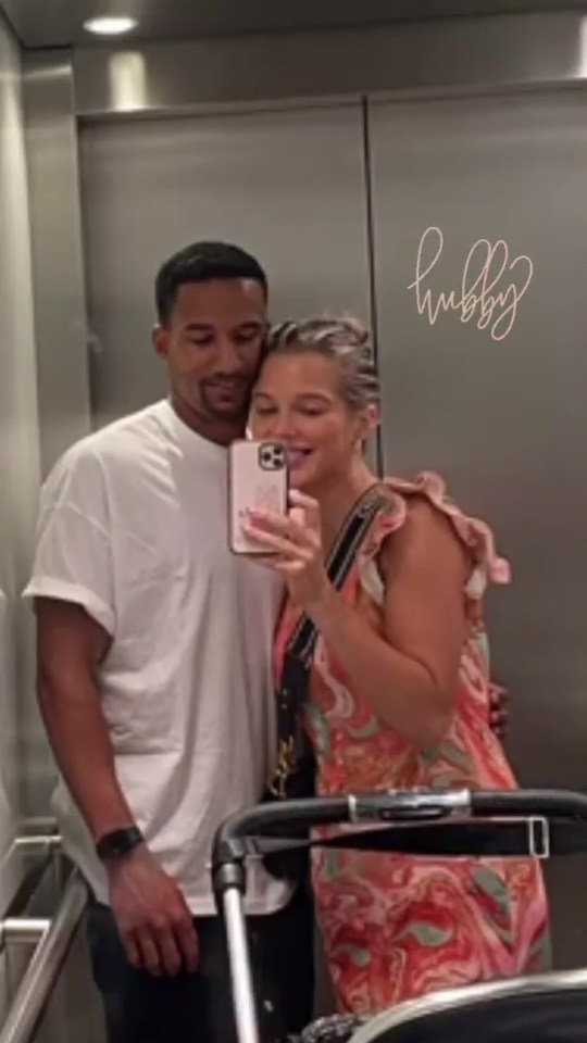 Helen Flanagan fuels speculation she’s secretly married footballer fiance Scott Sinclair as she calls him her ‘hubby’ instagram