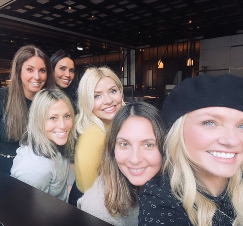 Holly Willoughby reunited with her celebrity friends including Emma Bunton