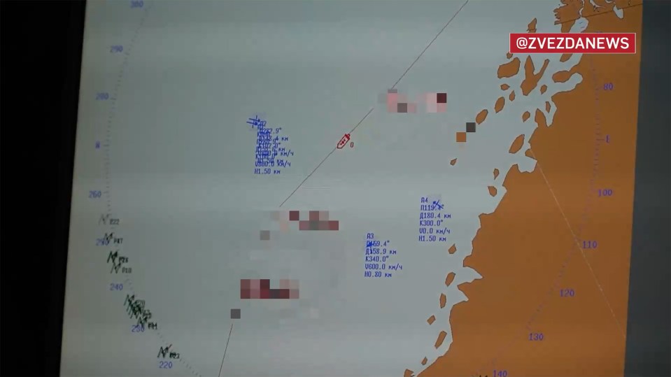 The simulated war games took place in the Norwegian Sea