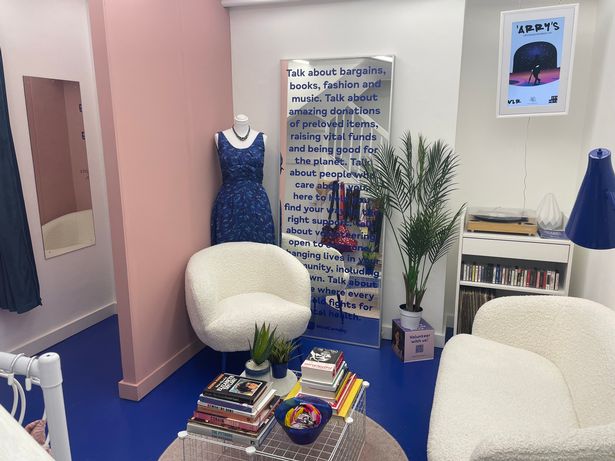 The budget-busting Mind store, nestled in London's trendy Soho, even boasts a plush dressing room