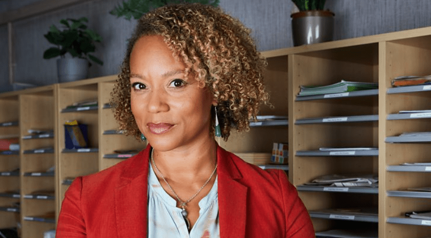 Actress Angela Griffin is back on Waterloo Road and this time she is head teacher