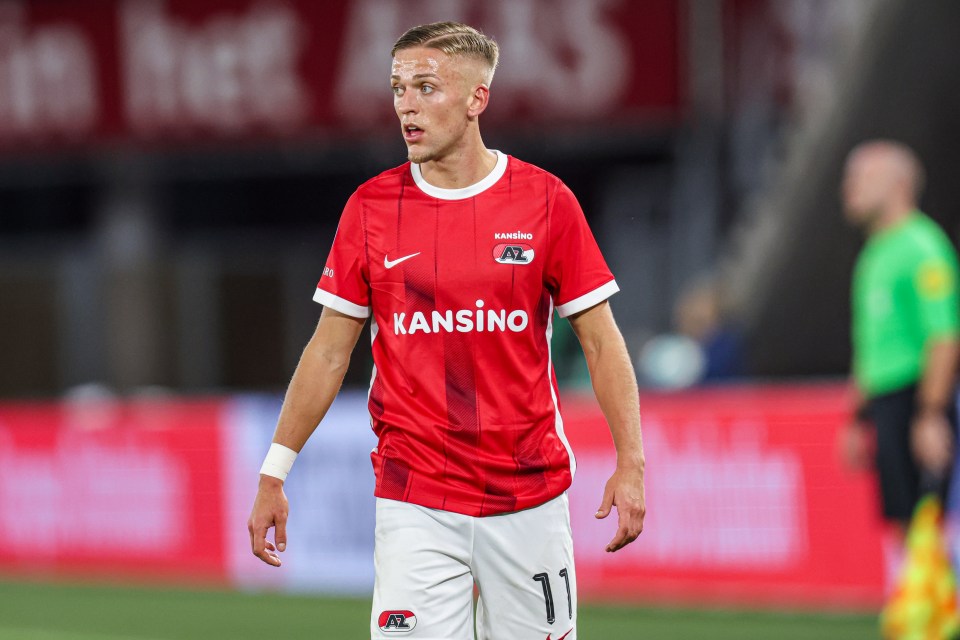 AZ Alkmaar star Jesper Karlsson is also among Manchester United's targets