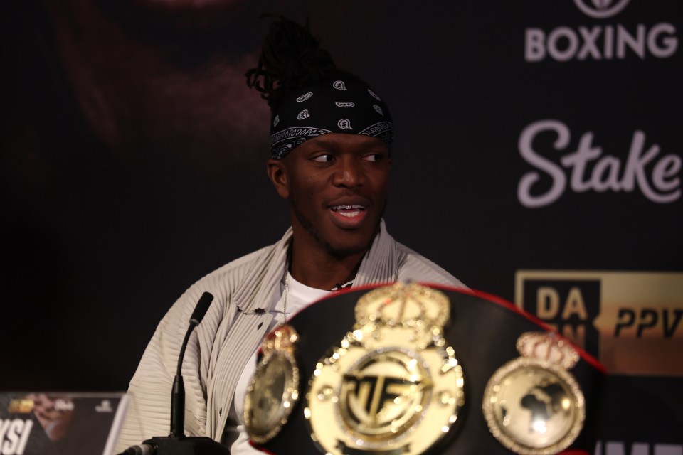 KSI was accused of 'ducking' Paul