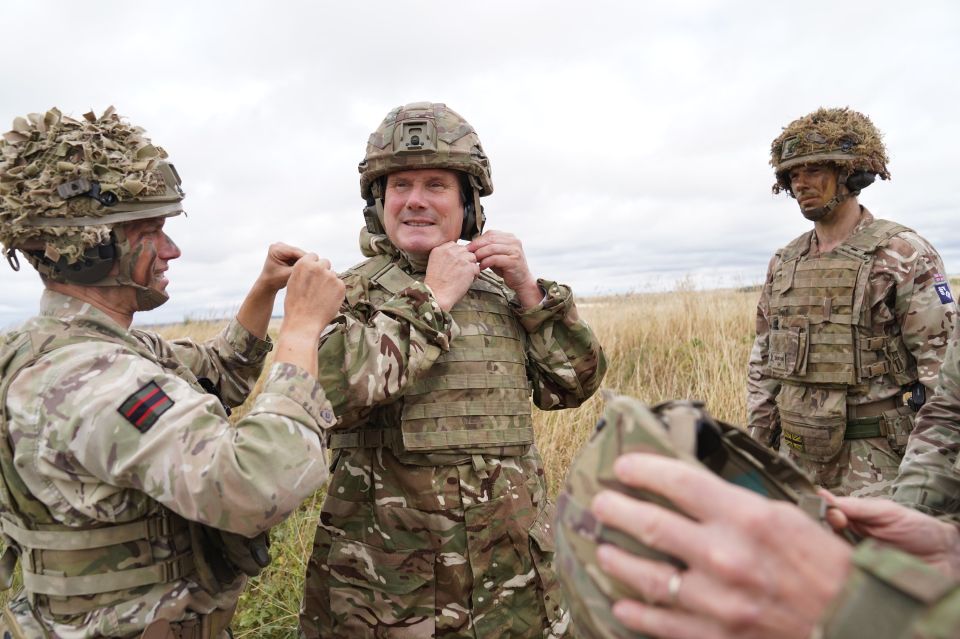 Labour leader Sir Keir Starmer is targeting defence seats across the UK with a new hit list