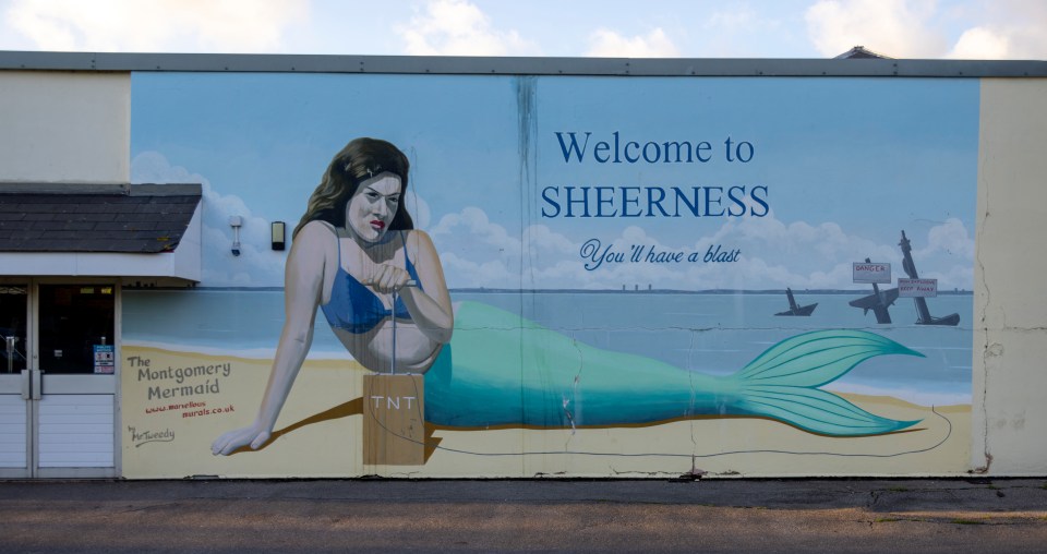 Sheerness, on the Isle of Sheppey in Kent, is now far from where Britain’s first aeroplanes were built