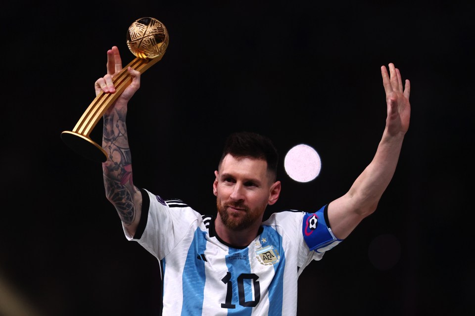 Lionel Messi could win another award after scooping the World Cup Golden Ball