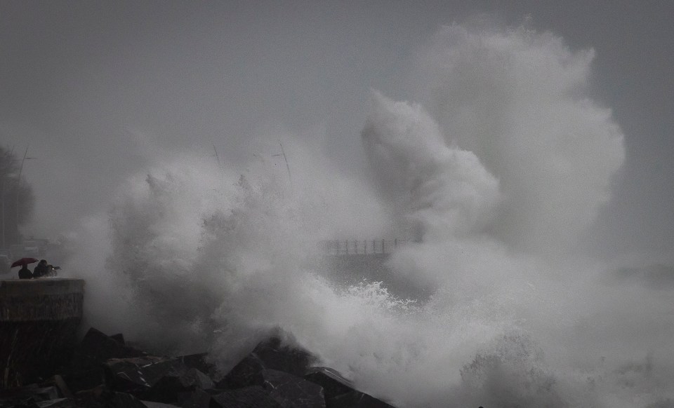 Large parts of Spain are set to be battered by severe weather