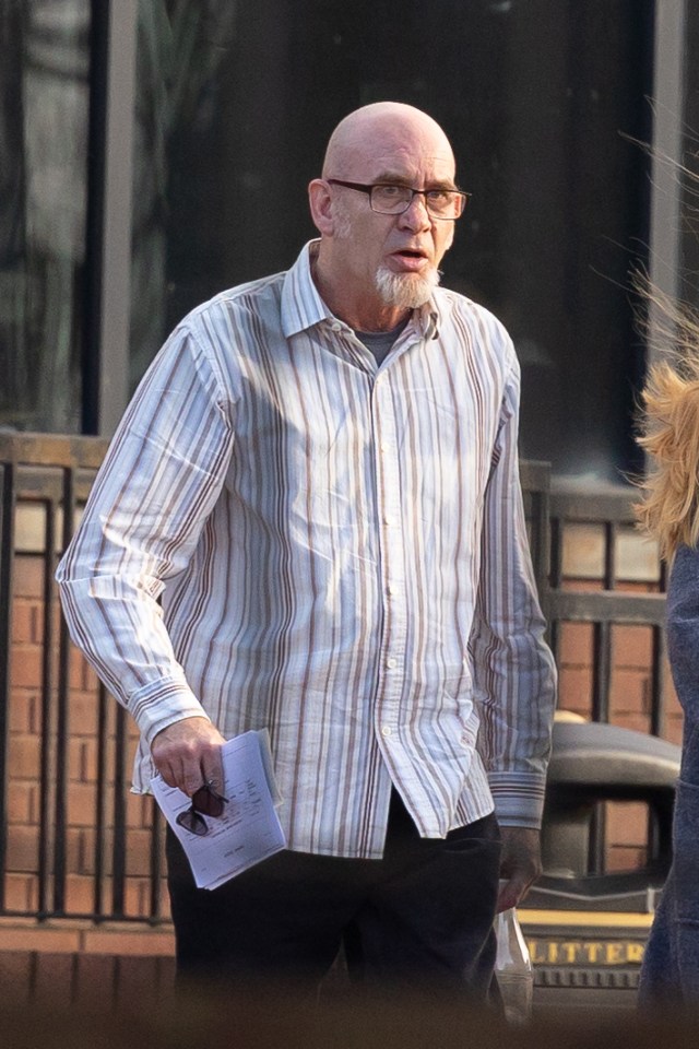 Gavin Glover, 58, trashed the car parked in his allocated spot