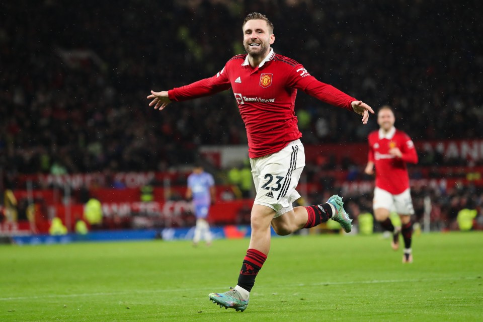 Luke Shaw produced a masterclass back at left-back