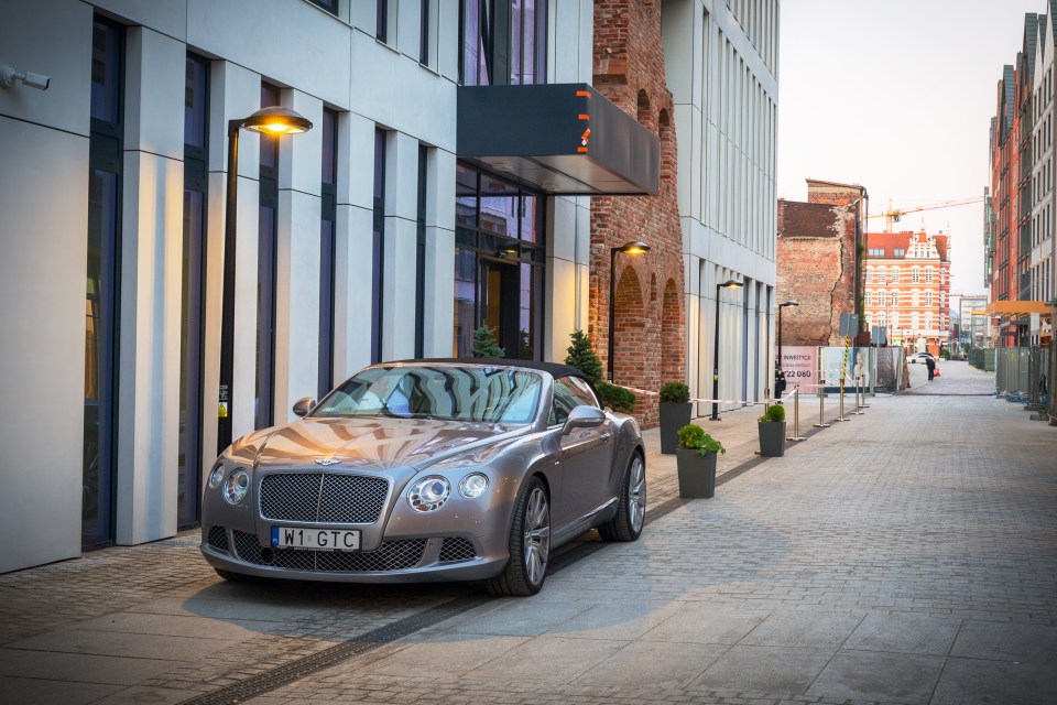 Rufus bought luxury items including a Bentley. Stock picture.