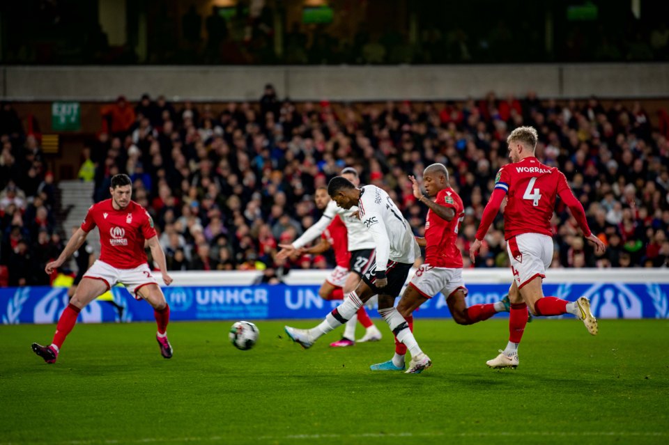 Marcus Rashford continued his stunning fun of form as he broke the deadlock with a sensational solo goal