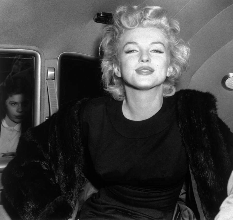 Marilyn was known for playing blonde bombshell like characters