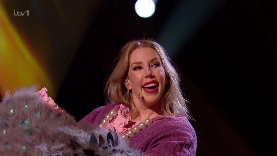 Katherine Ryan was unmasked as Pigeon on The Masked Singer