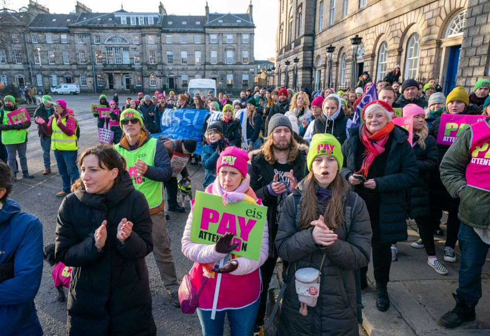 Hundreds of thousands of classroom staff are set to walk out if two ballots go in favour of industrial action