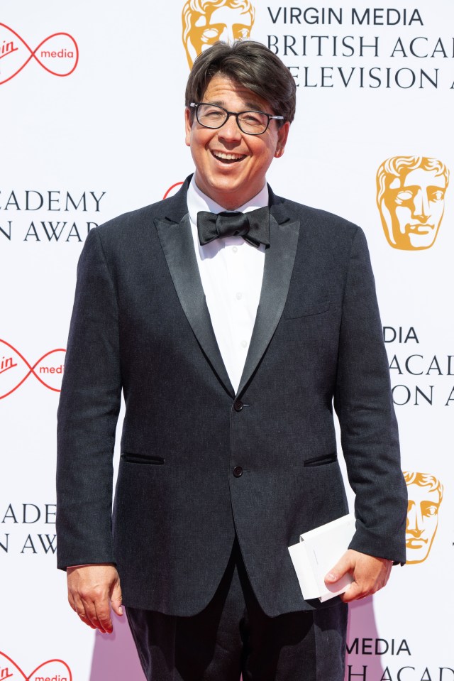 Michael attended the Virgin Media British Academy Television Awards in 2022