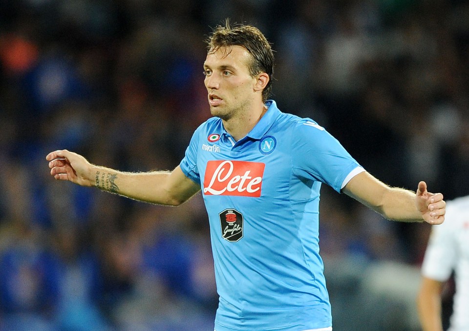 Michu played just six times for Napoli