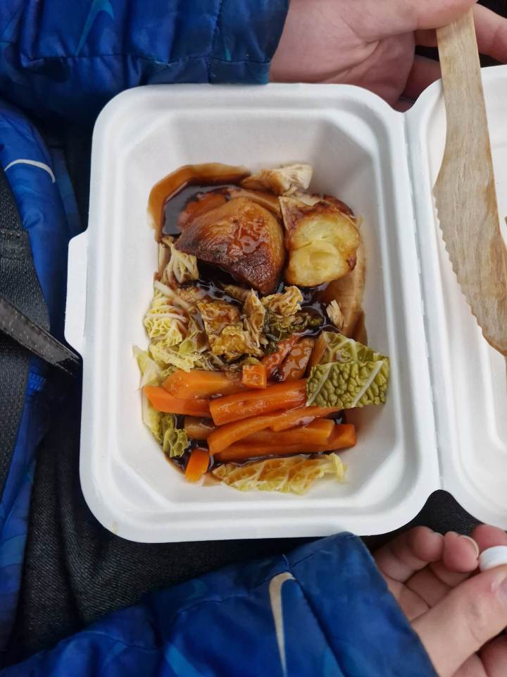 A mum said the free school meal her son gets 'would barely fill a five-year-old'