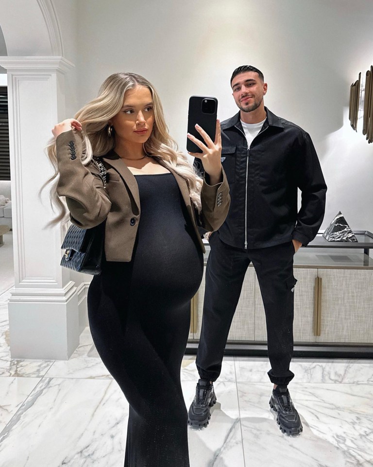 Molly-Mae Hague and Tommy Fury are expecting their first child together