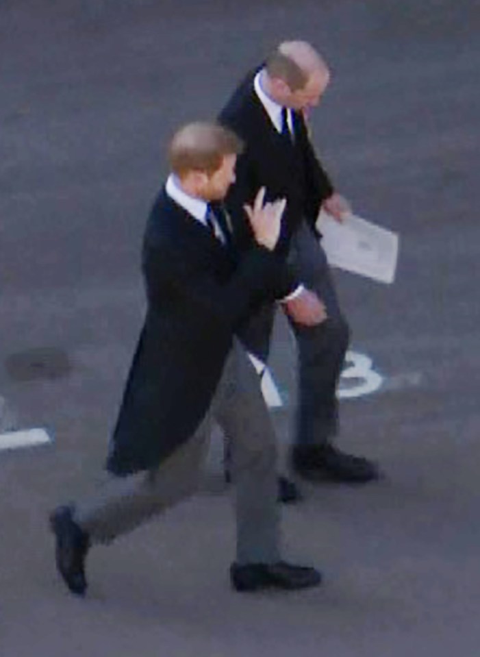 Harry claims William invoked their rarely-used secret code, 'I swear on Mummy’s life' — as tempers flared after Philip’s funeral last April 17