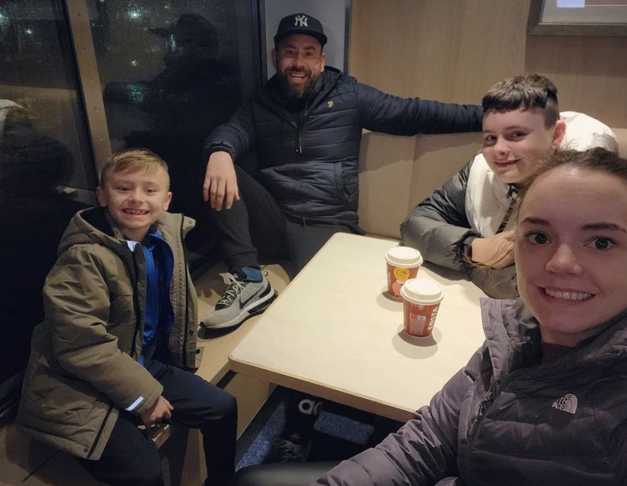 Parents Natasha and Greg Plant have ditched the 9-5 slog to travel with their two young sons