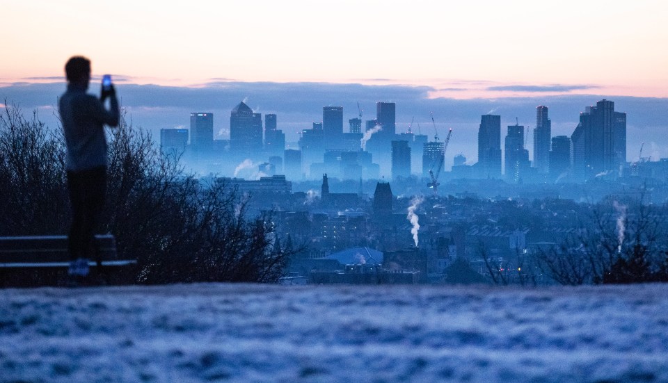 Temperatures are hitting sub-zero up and down the UK