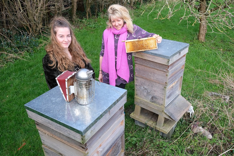 Julie Macken, 53, started a side hustle in the back of her garden