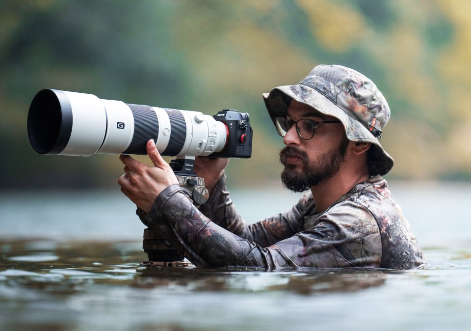 Sasan has travelled around the world in search of documenting wildlife