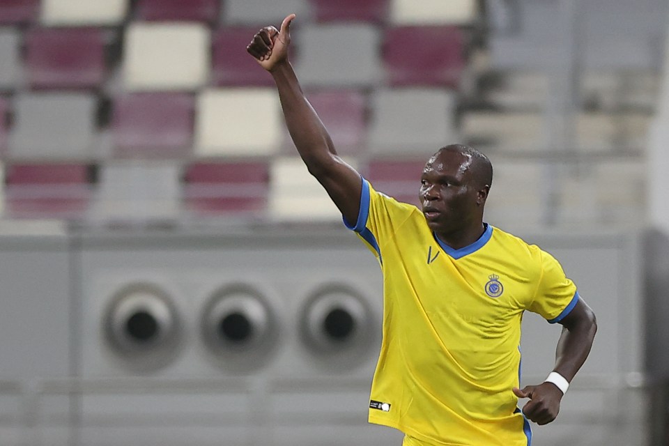 Vincent Aboubakar netted 13 goals for Al-Nassr