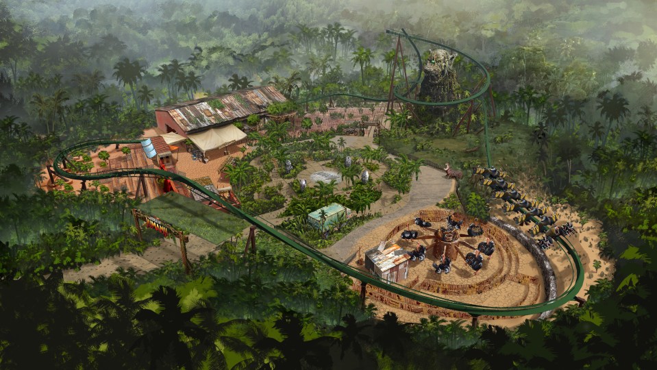 Chessington World of Adventures Resort have unveiled a first look at Jumanji land