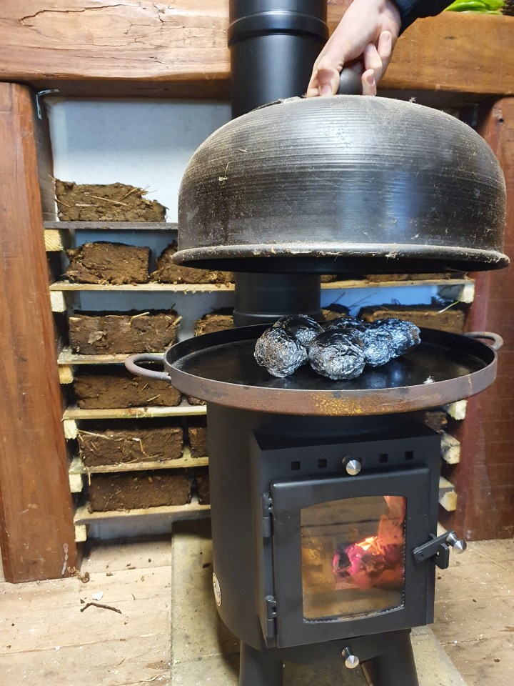 They often use the poo (courtesy of their horses) to heat their fire to make dinner with