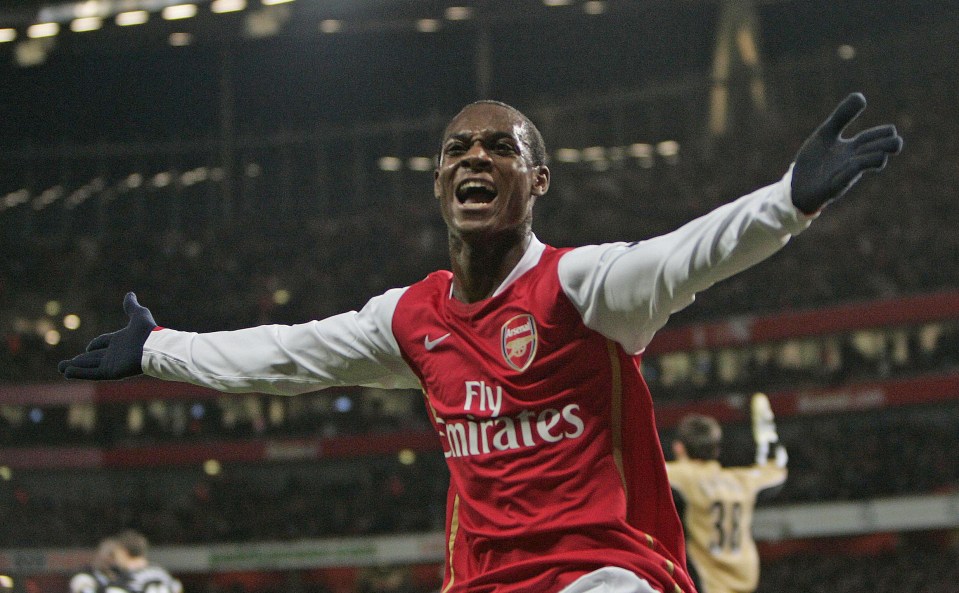 Justin Hoyte played 68 times for Arsenal