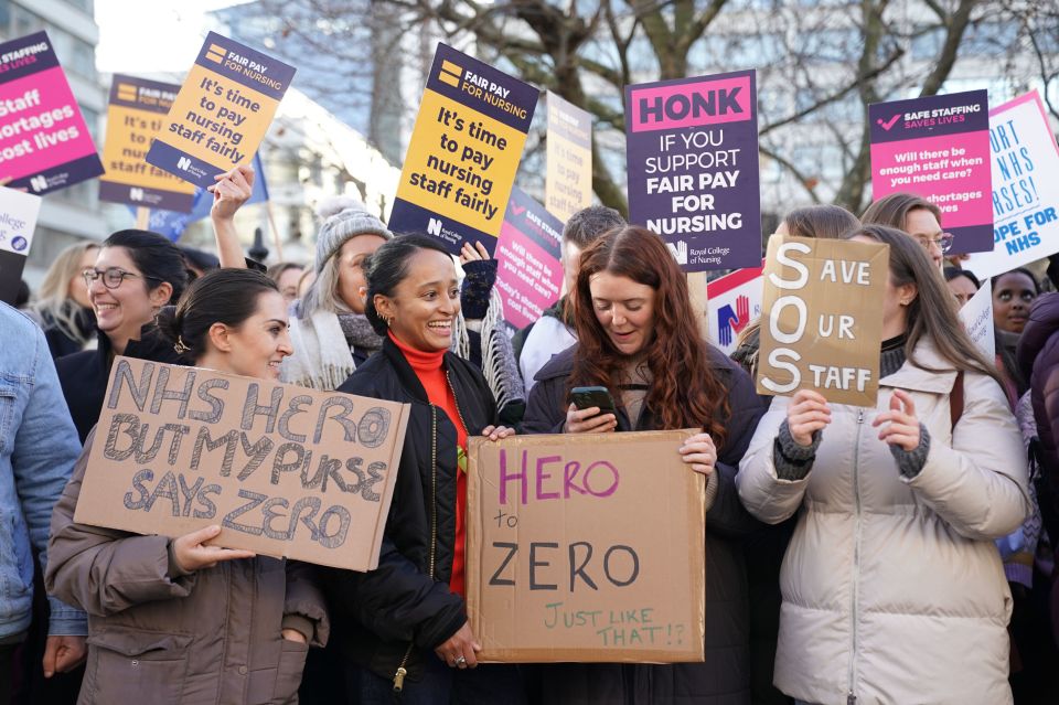 England will this week be hit by the “biggest nurses strike the world has ever seen”, it was claimed yesterday