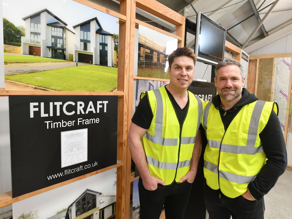 The two retired Premier League stars have started a timber business