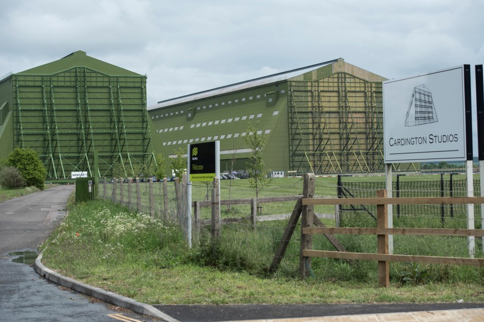 Filming for the real-life version of the hit Netflix show is currently taking place at a former RAF base in Bedford