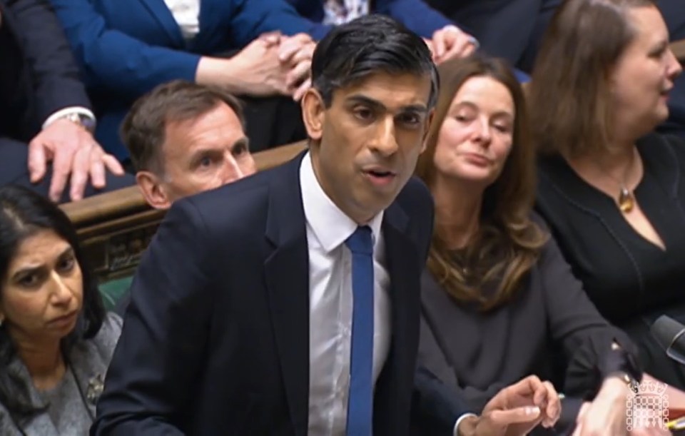 Rishi Sunak blasted Sadiq Khan’s plans to expand ULEZ across the whole of London at PMQs today