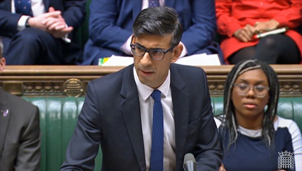 Rishi Sunak rejected calls to fire Nadhim Zahawi at PMQs today