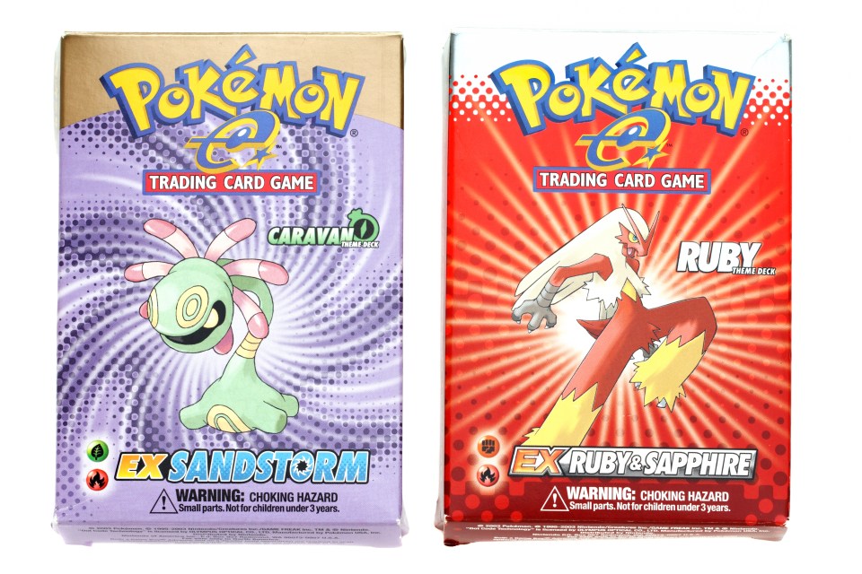 Kids bought Pokemon cards for around £1 a pack in the 1990s but some rare ones could now be worth thousands