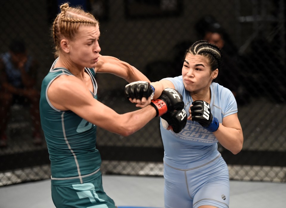 Rachael's last MMA fight was more than two years ago