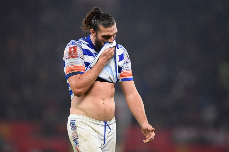 It was a bad night for Carroll as Reading lost 3-1