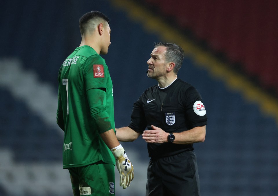 Neil Etheridge claims he was racially abused during Birmingham's FA Cup tie with Blackburn