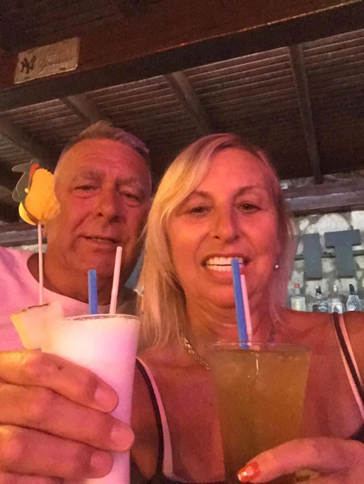 Julie and Garry on holiday in Turkey