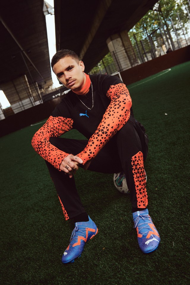 Romeo Beckham, 20, is the new face of sports brand Puma