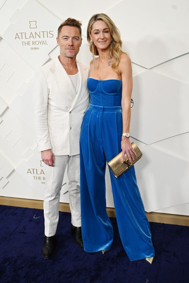 Ronan and Storm Keating were among the well-known faces